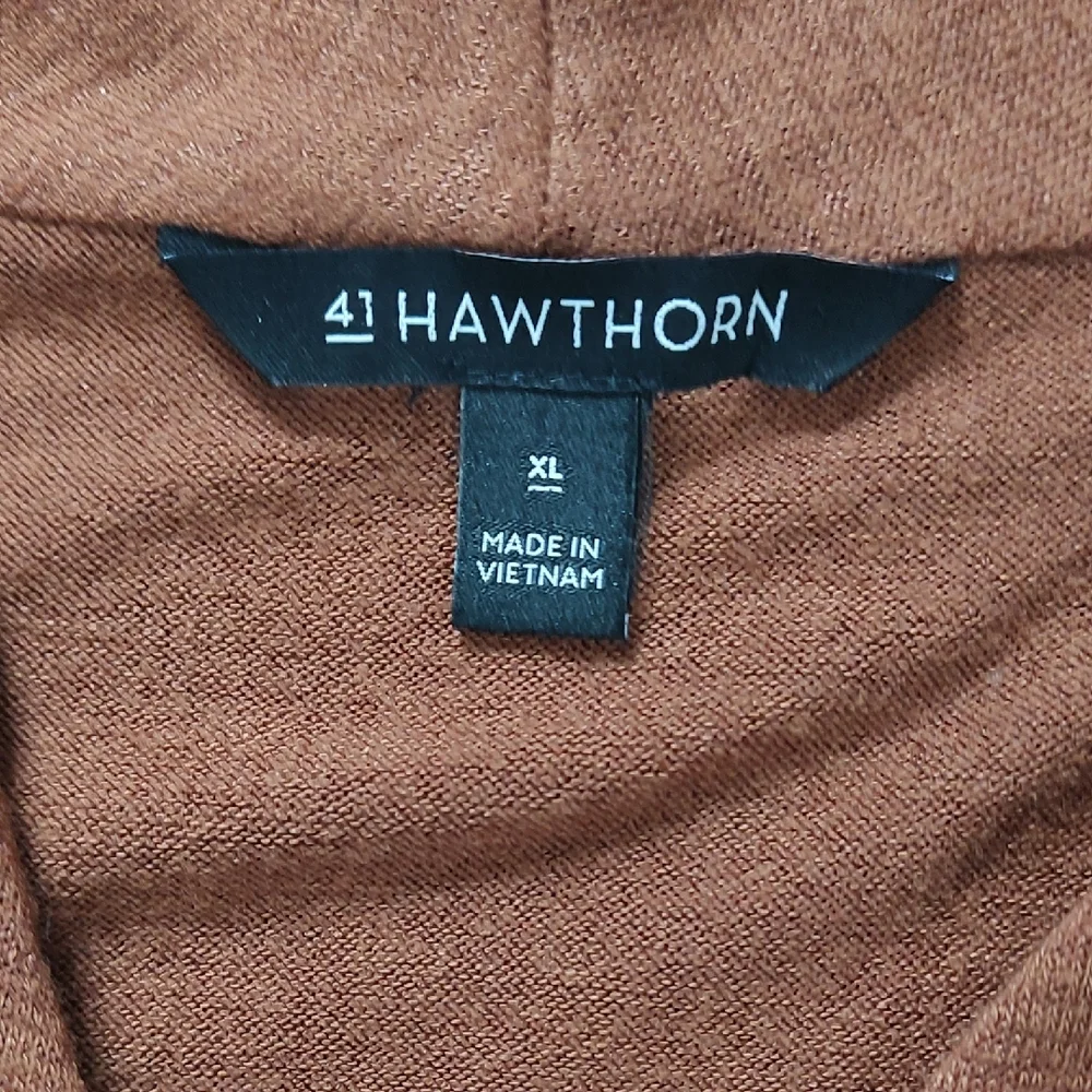 41 Hawthorn Rust Surplice Sleeveless Tank Top - Picture 2 of 2